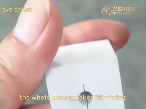 Spooled Diamond wire cutting machine for inner hole cutting