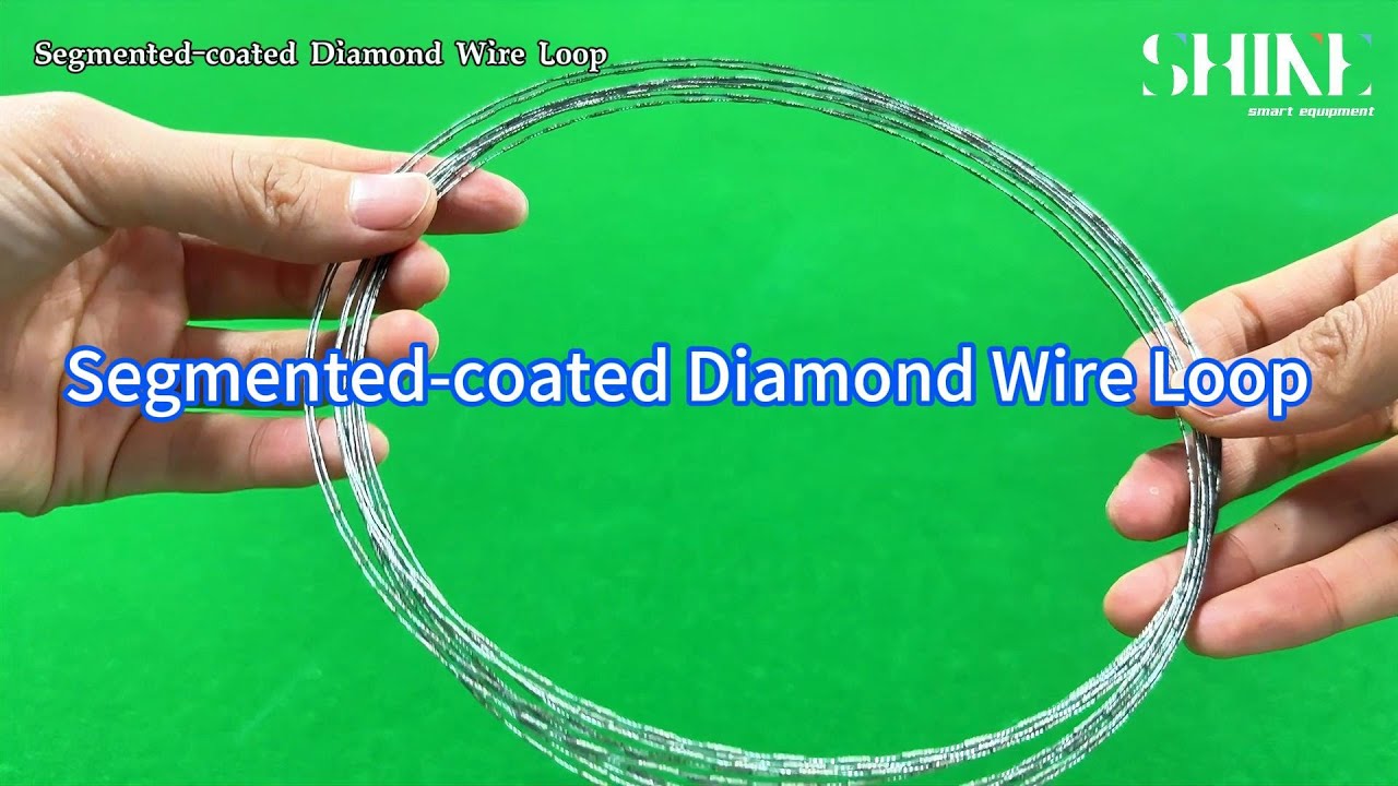 Segment-coated Electroplated Diamond Wire Loop--the diamond cutting wire you don't know.