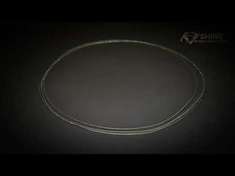 Endlose galvanisierte Diamantdraht-Schleife,Schleifen-Typ Diamantdraht-Säge -Glanzdrahtschnitt1TP5Schneidemaschine