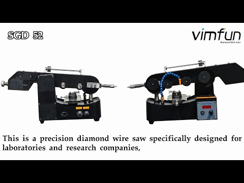 Desktop-Endlos-Diamant-Drahtsäge Labor-Präzisionsschneidgeräte