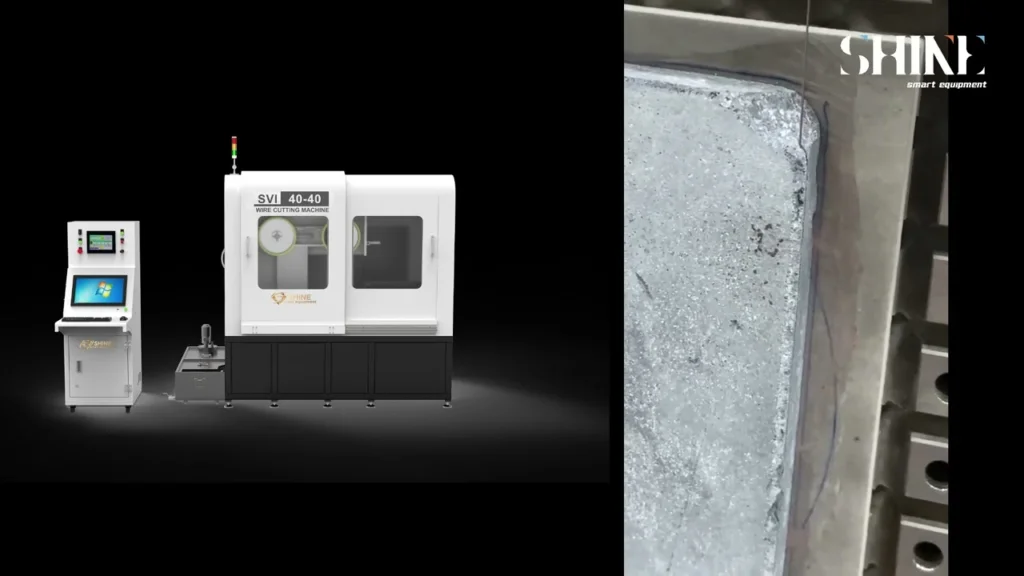 Endless diamond wire saw machine is a perfect machine tool for precision cut wire metal saw