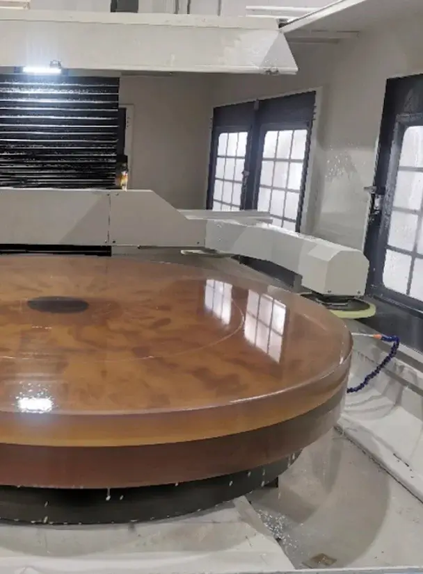 Ultragroße Quarzschneidmaschine, Schneiden von Clearceram-Z HS