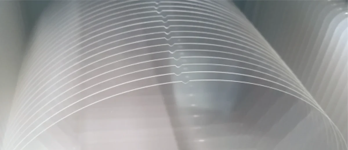 Sapphire LED substrate cutting solution — endless diamond wire saw wafer slicing
