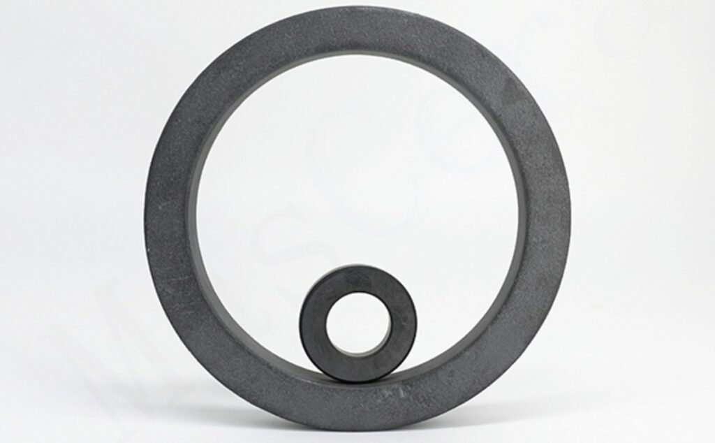 Cutting of Silicon Carbide Rings