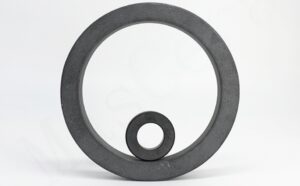 Cutting of Silicon Carbide Rings
