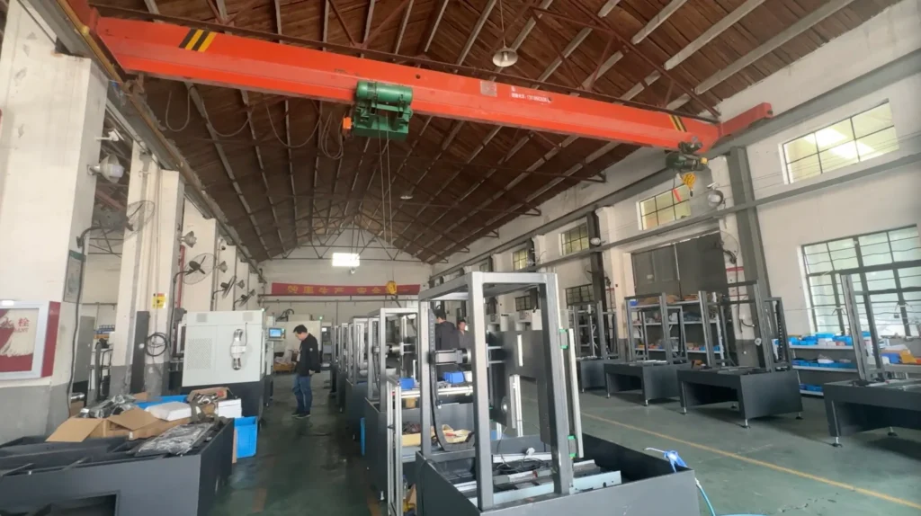 Endless diamond wire saw machine is a perfect machine tool for precision cut vimfun factory inside view