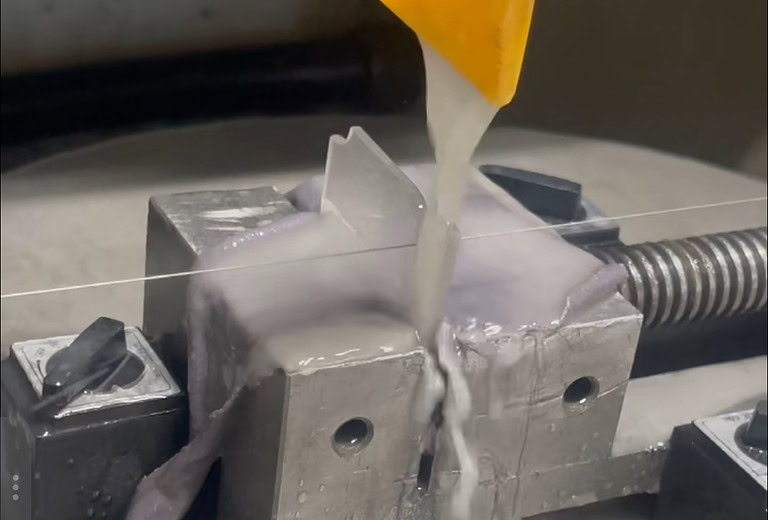 Cutting diamond wire