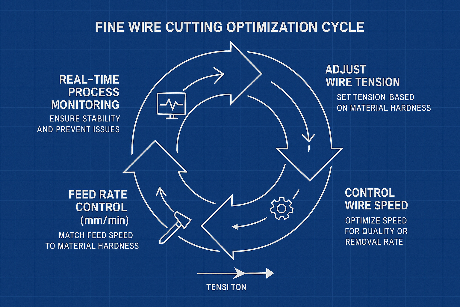 Sierras de hilo diamantado Vimfun