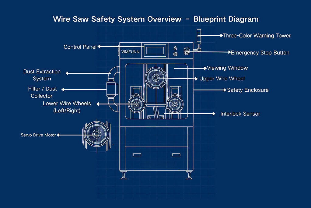 Vimfun ダイヤモンドワイヤーソーマシン