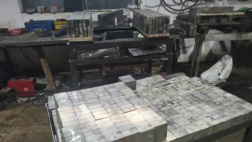 빔펀 다이아몬드 와이어 톱 기계