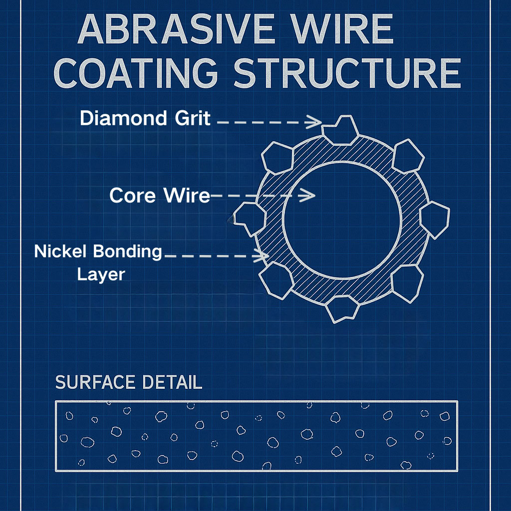 빔펀 다이아몬드 와이어 톱 기계
