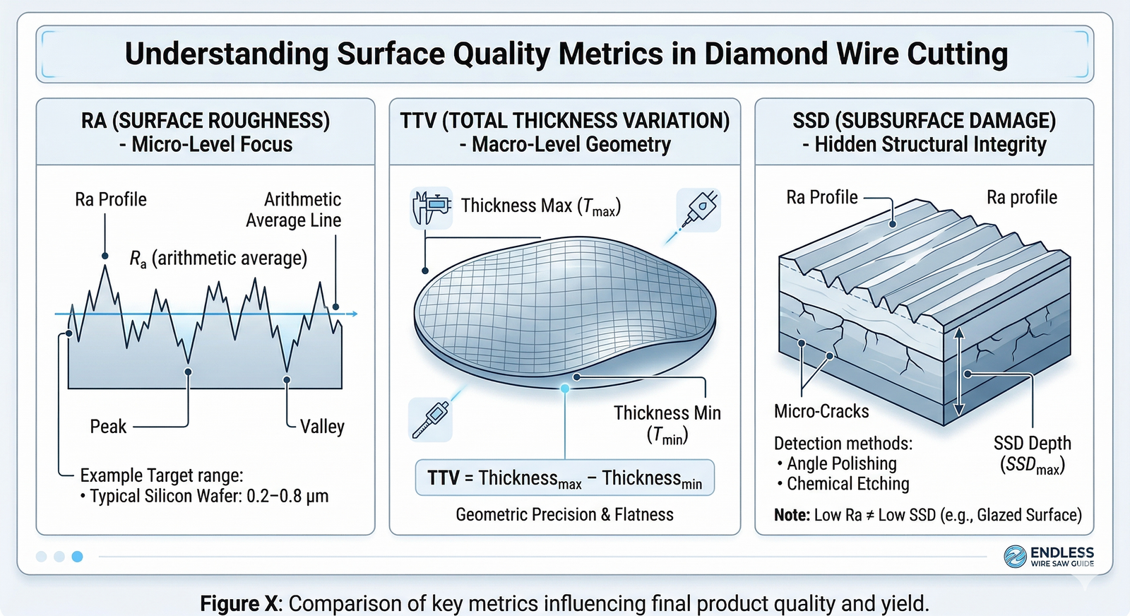 La cortadora de hilo de diamante sin fin es una máquina herramienta perfecta para el corte de precisión Optimización de la calidad superficial y la pérdida de corte en el mecanizado con hilo diamantado